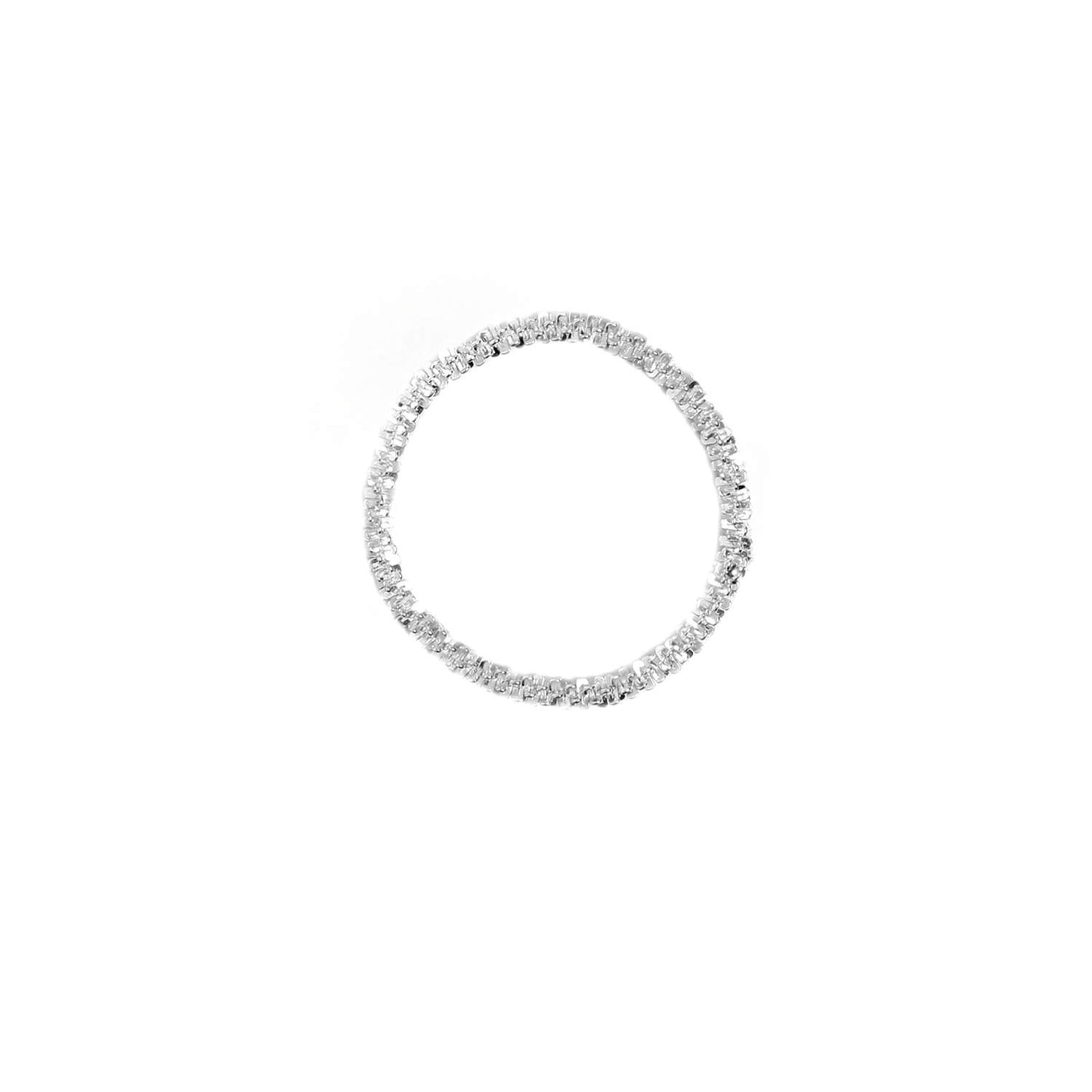 Minimalist Chic Sterling Silver Chain Ring  Buy at KHANIE