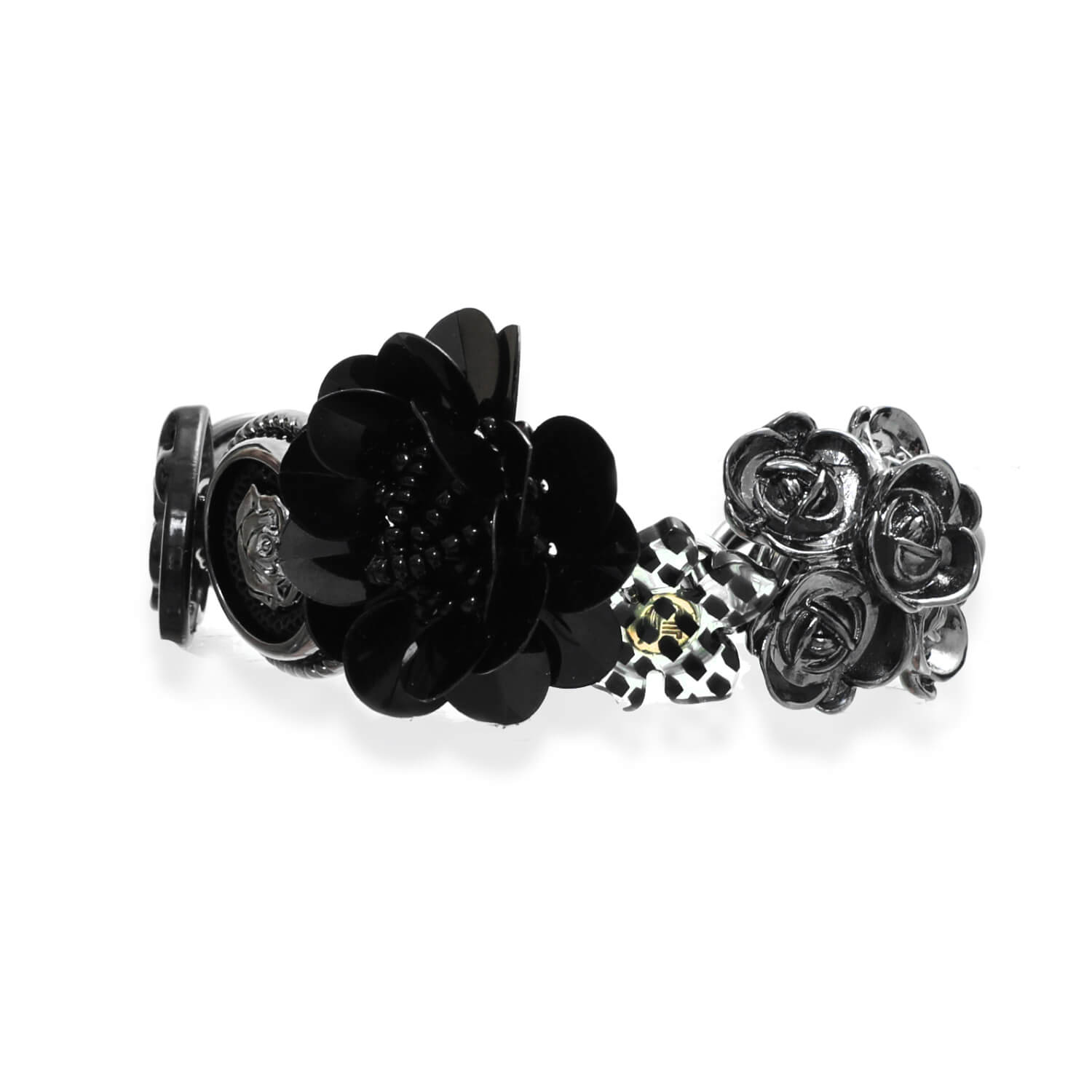 Punk Style Rose Button Bracelet  Buy at KHANIE