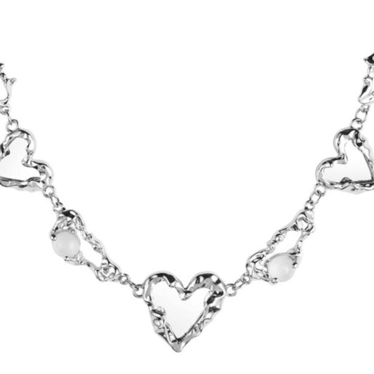 Unique Heart Pendant Necklace Buy at Khanie