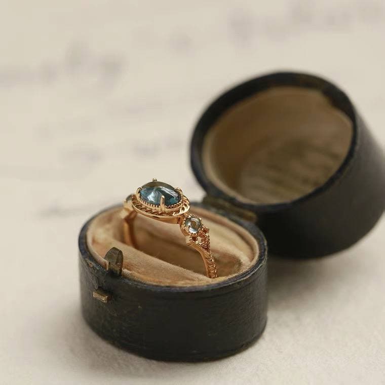 "Ocean and Island" Ring