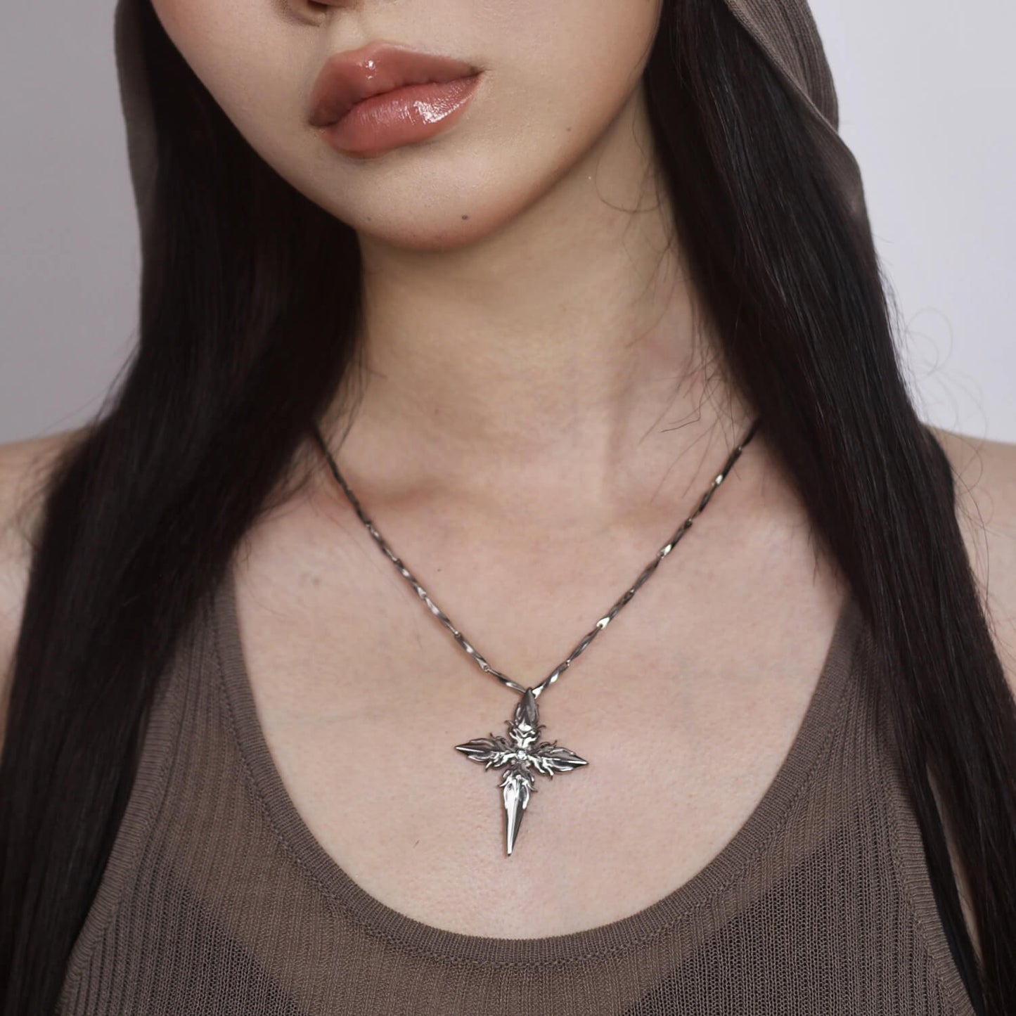 Eternal Star Luxury Cross Necklace | Buy at Khanie