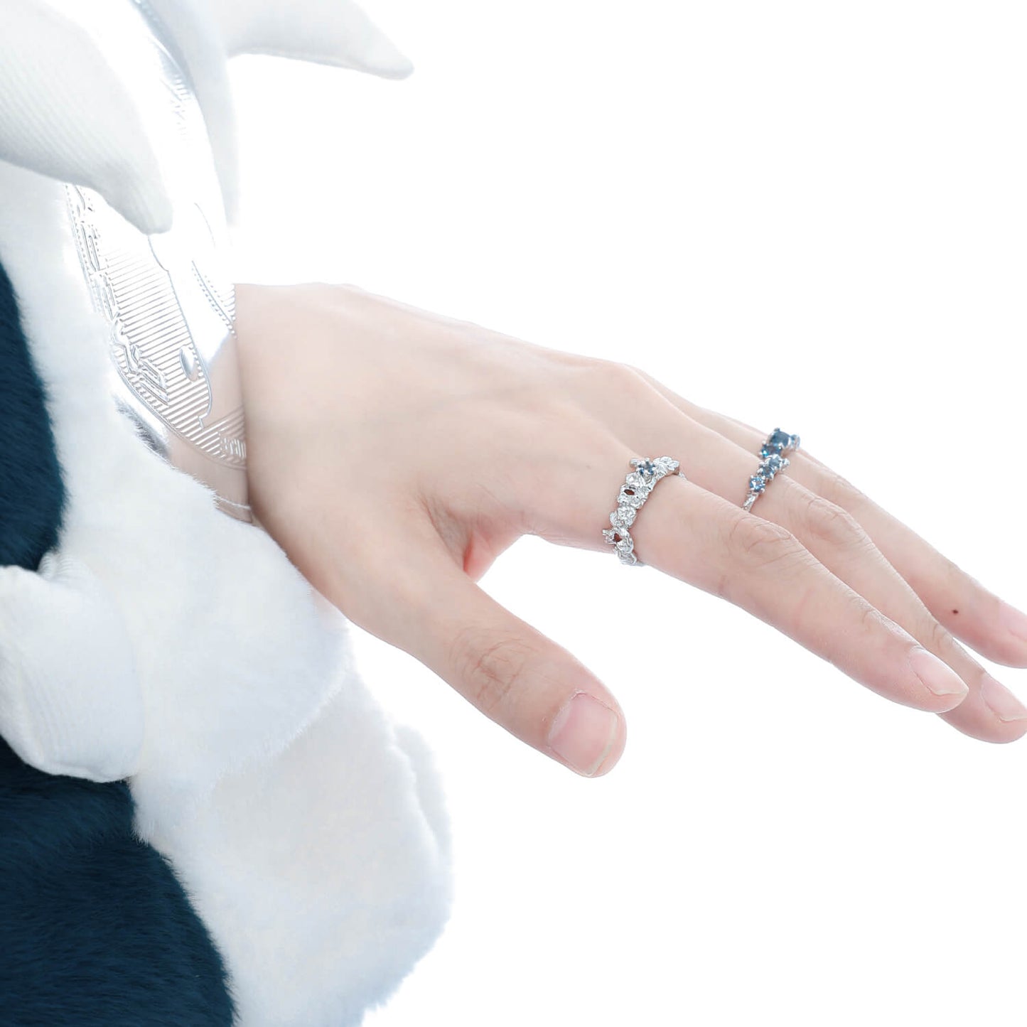 Gemstone Rings Silver Rings Neutral Jewelry | Buy at Khanie
