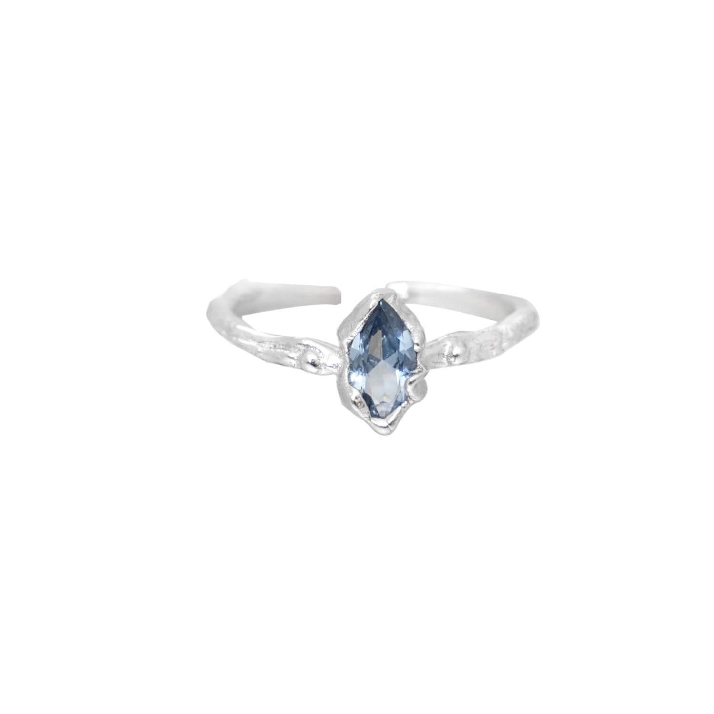 Iceberg Blue Gemstone Rings Couple Rings  Buy at Khanie