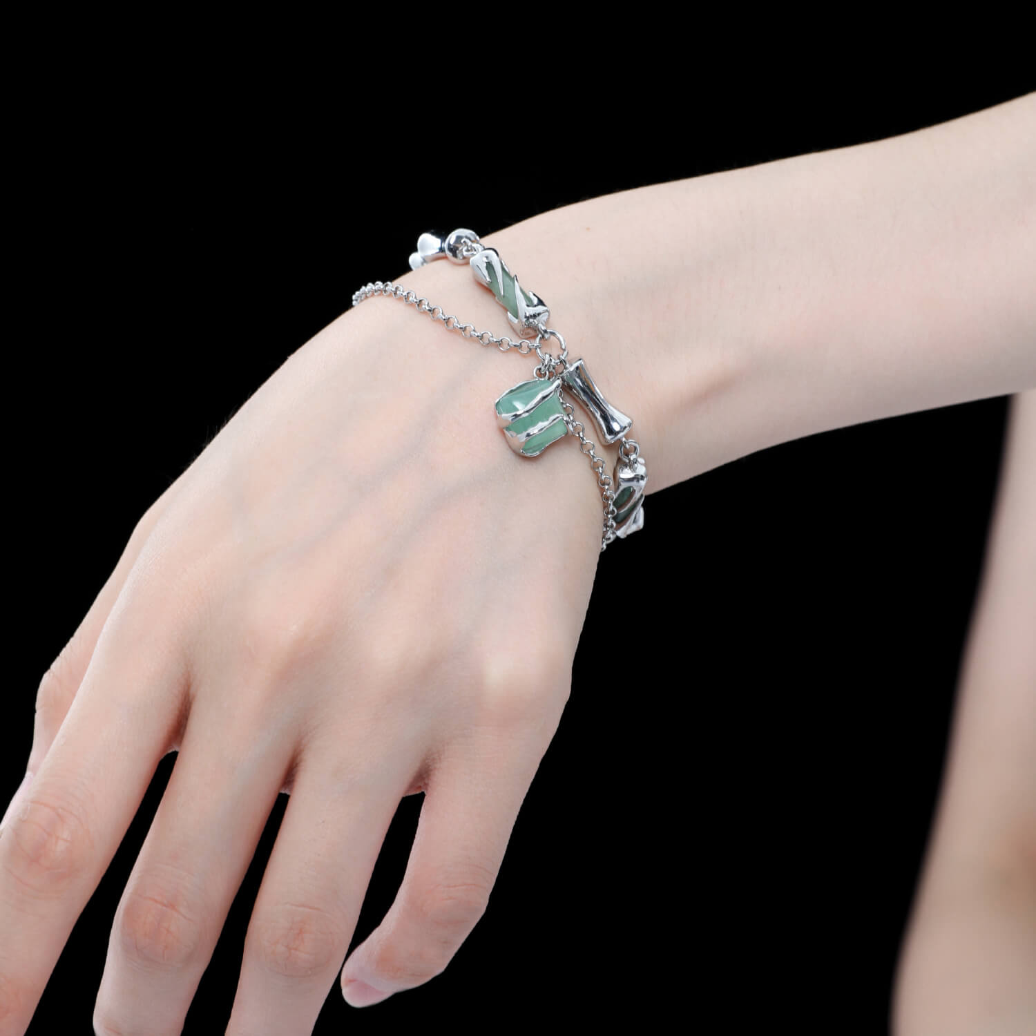 Jade Bracelet Genderless Jewelry  Buy at Khanie