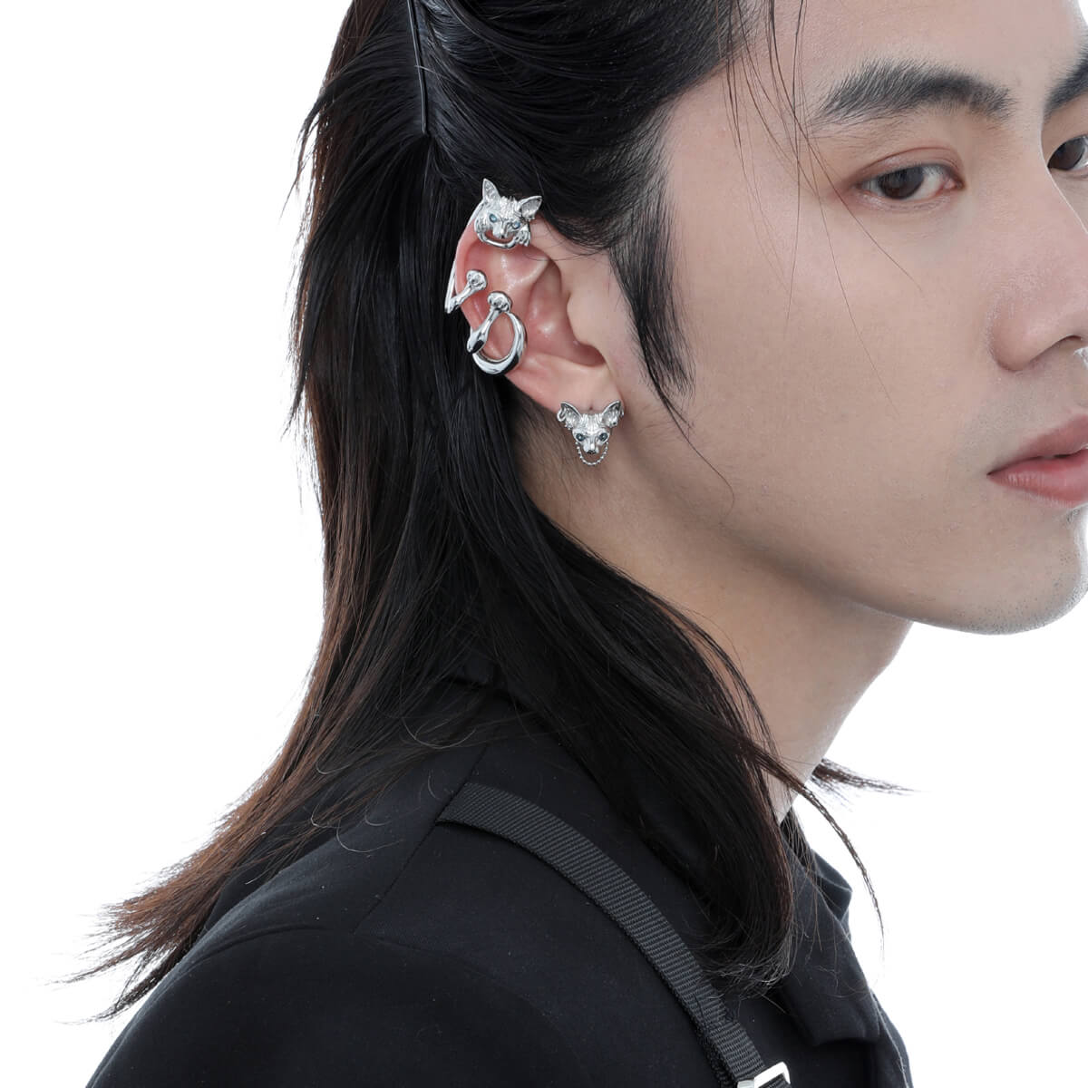 Miaowing Y2K Dark Cat Ear Clip  Buy at Khanie
