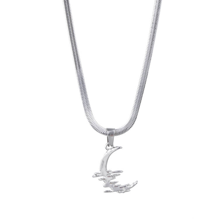 Minimalist Lunar Pendant Necklace  Buy 3 Pay for 2  Buy at Khanie