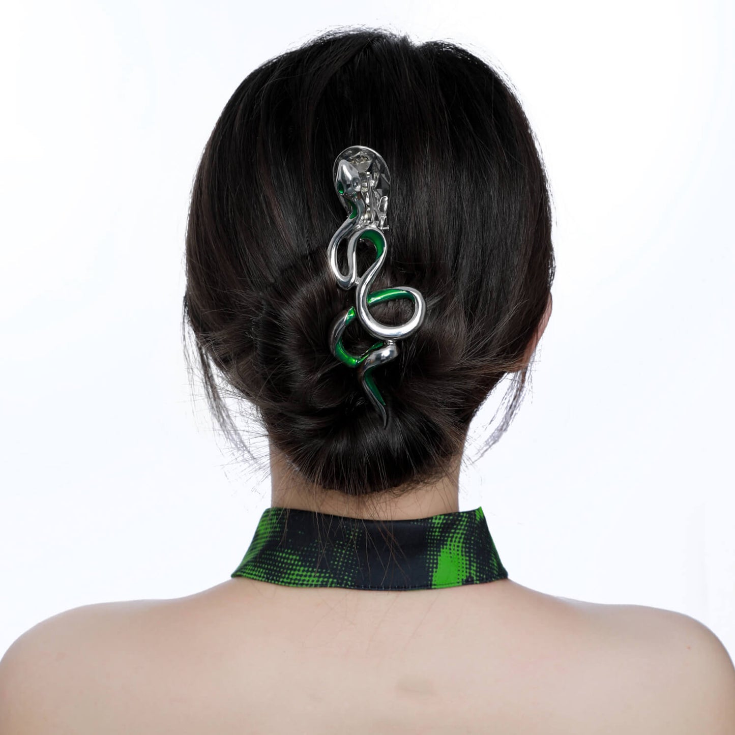 Slytherin Girls Hair Claw Clip Metal | Buy at Khanie
