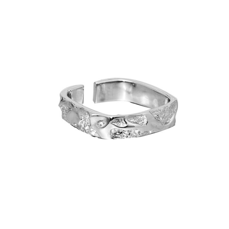 Square Sterling Silver Ring Unisex  Buy at Khanie