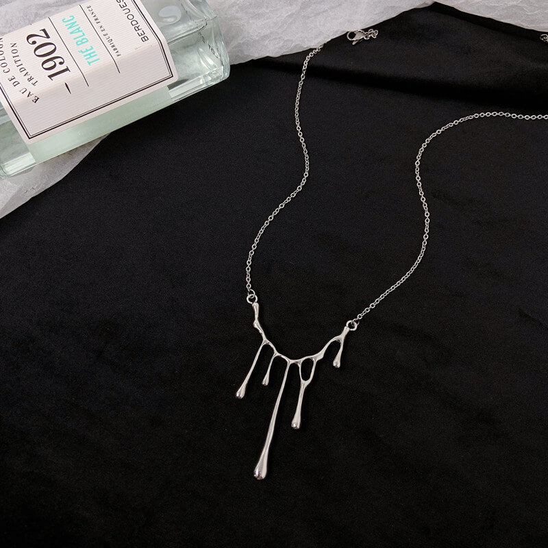 Unique Melting Tassel Necklace  Buy at Khanie